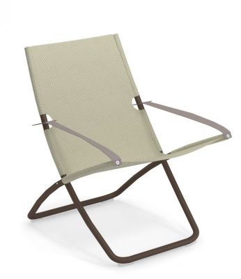 Snooze Liegestuhl Emu indianbraun - beige